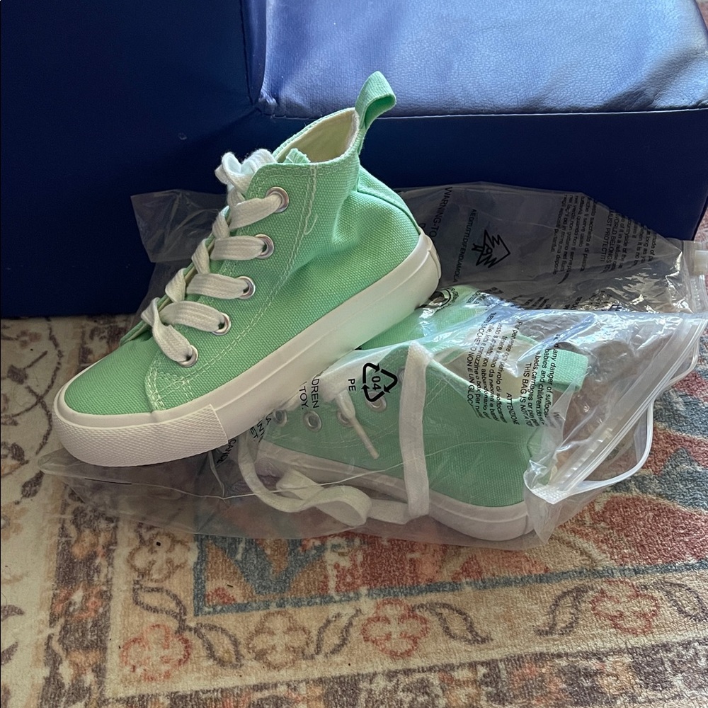 Converse Mint Green Turquoise High-Tops Danny Go